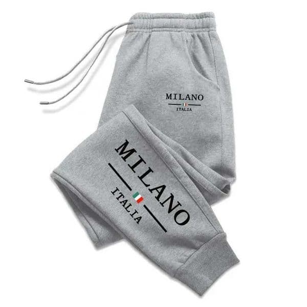 Hot Sales Drawstring 2026 Spring Summer Fashion Print Mens Sweatpants Versatile Gym Comfort Soft Sports Casual Trousers Jogging Z260331