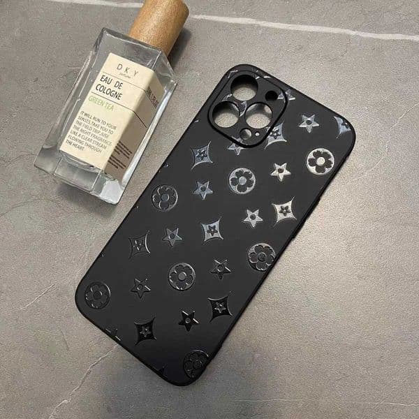 Luxury Retro Classic Phone Case For 17Air 16 15 14 13 12 11Pro Max XR XS 17Pro Max 16Puls 17Pro Soft TPU Black Case S26331