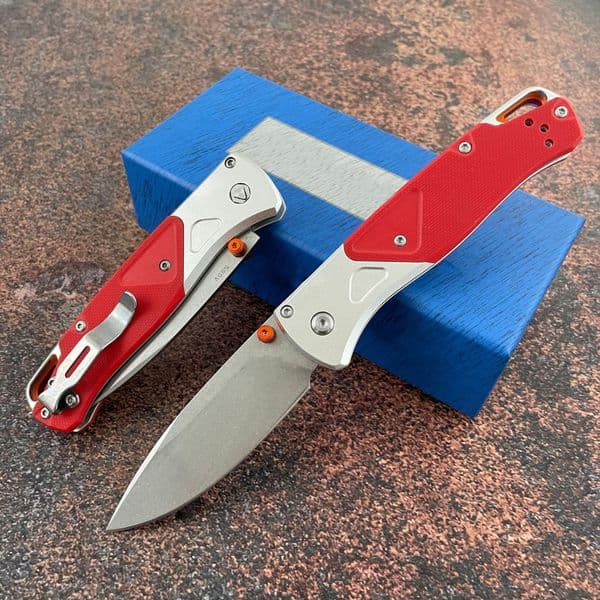 High Hardness Camping Hunting Folding Blade Knife G10 Handle Multi purpose Wilderness Adventure folding knife Survival Tactical Pocket Knives