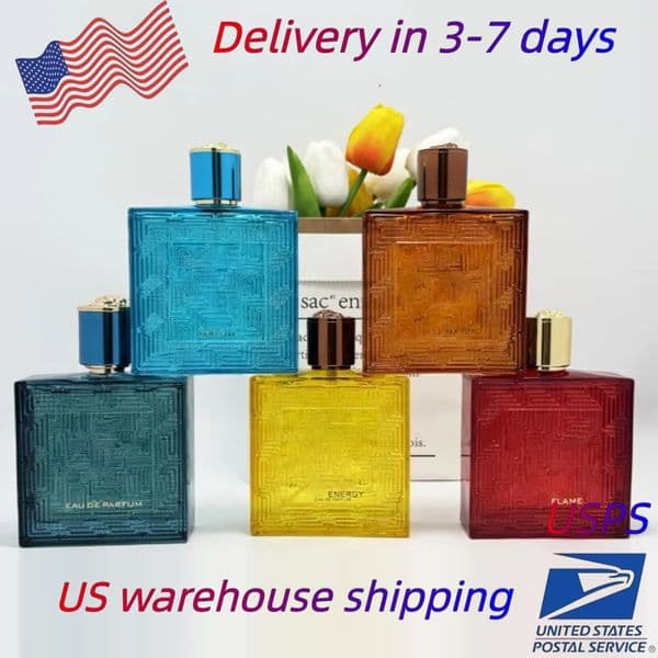 Free Shipping USA in 3-6 Days delivery Long-lasting spray Designer Fragrance Perfume 100ML for women, fragrance Cologne spray for men