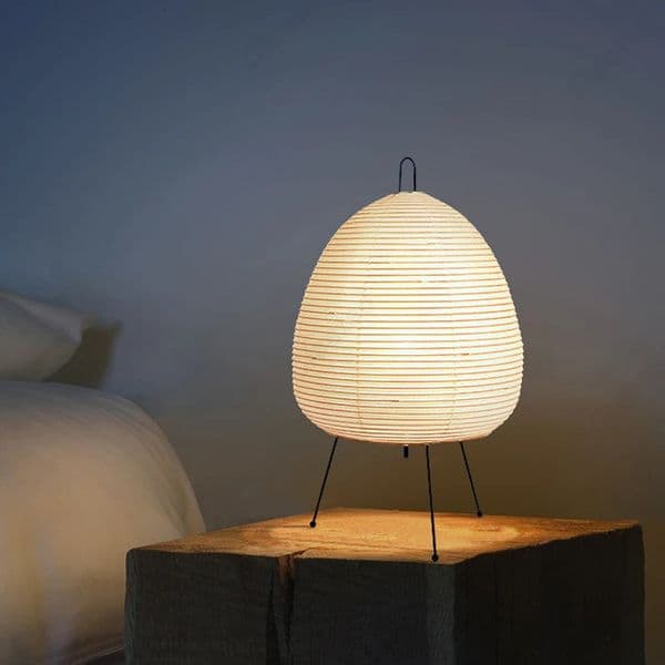 Japanese n Paper Table Lamp Tripod Rice Paper Table Lamp Japanese Style Lantern Lamp Led Desk Lamp for Bedroom 260326