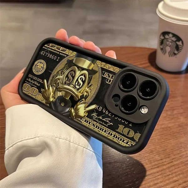 Popular USD Dollar Design Soft TPU Phone Case For 17 Air 16E 16 15 14 13 12 11 Pro Max X XR XS Max 7 8 Plus Back Cover S26331