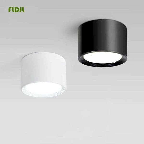 Dimmable no-hole surface mounted 12W 15W LED downlight 110V 220V ceiling light 5W 7W 9W cob led spotlight ceiling light Z260331