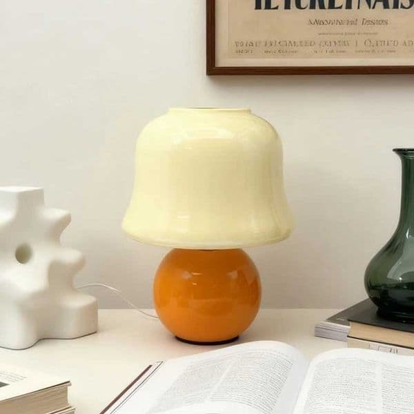 Modern minimalist mushroom desk lamp bedside decoration light for the bedroom home art atmosphere desk lamp H260331