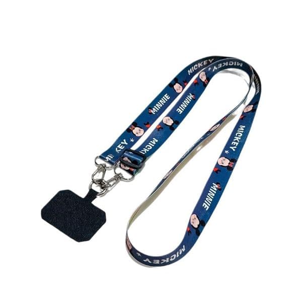 The slanted mobile phone strap allows for carrying the phone case. This is an excellent device for preventing the phone from getting lost.