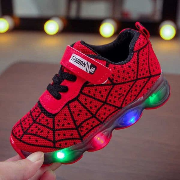 Childrens Sneakers Spiderman Boys Casual Shoes Spring Summer New Mesh Breathable Student Shoes Kids Anti-slip Casual Sho L260331