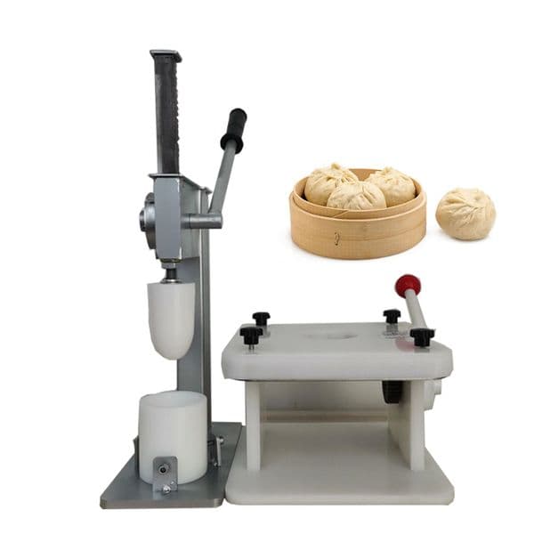 Hand Operated Stainless Steel Steamed Stuffed Bun Maker Machine Manual Baozi Machine Momo Making Machine Bun Forming Machine