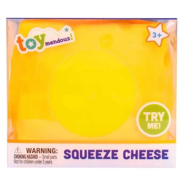 New Arrival Squishy Cheese Toy Fun Childrens Anxiety Fidget Ball Non toxic Durable Squeezing Pressure Relieving Gift T250410