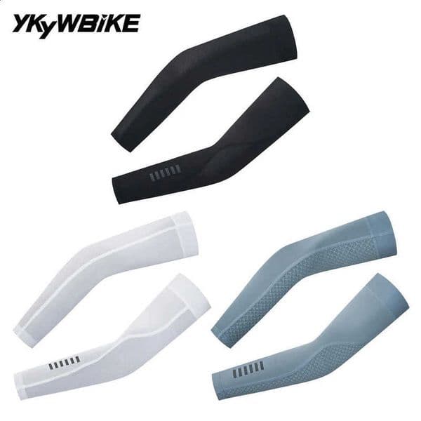 YKYWBIKE Cycling Sleeve Outdoor Sports Arm Sun Protection UV breathable Fabric Running Warmers 7 color 250910BJ