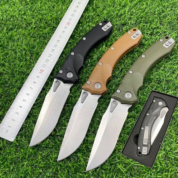 M390 MK Blade EDC Folding Knife Aluminium Alloy Handle Outdoor Hunting Camping Fishing Hiking Survival Pocket Knife knivefolding