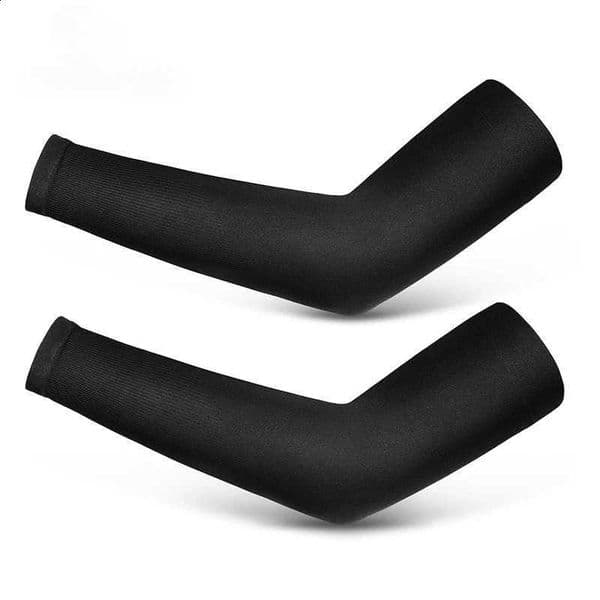 Comfort Fit Ice Fabric Arm Sleeves Breathable QuickDry UV Protection for Running Cycling Outdoor Sports Long Covers 250910BJ