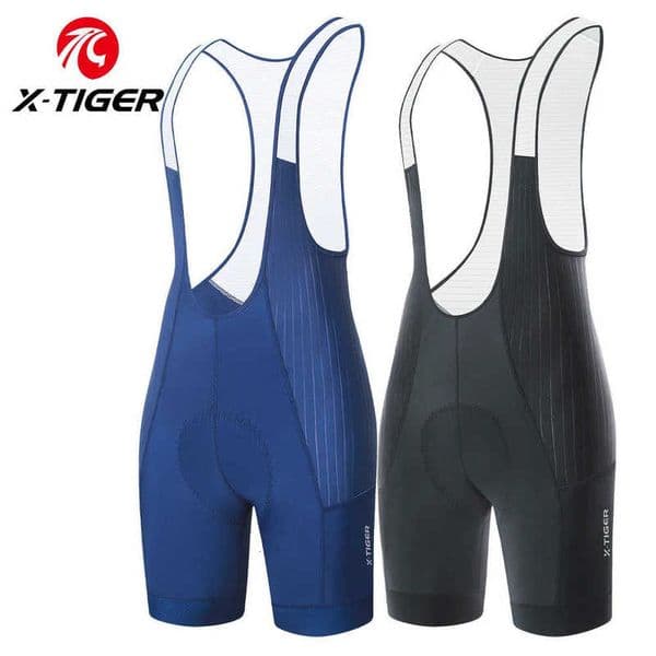 XTIGER Mens Cycling Shorts Long Distance Riding Bib Pro High Density Foam Cushion 5 CM Leg Gripper 250630