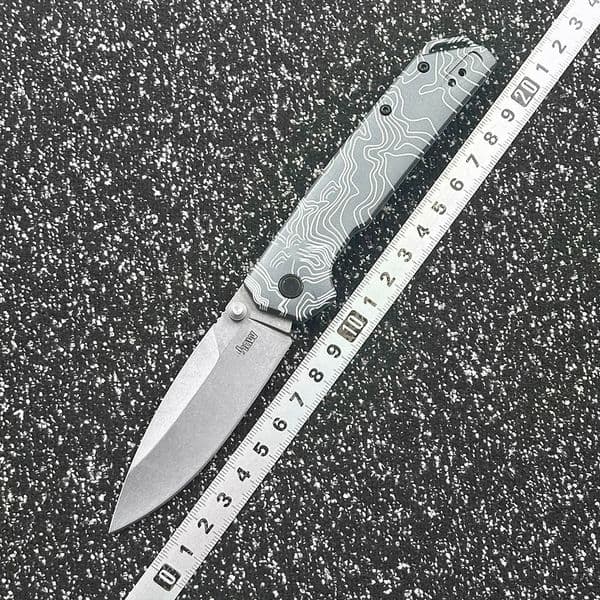 2038 CPM-D2 Blade Folding Pocket Outdoor Camping Survival Knife Tactical Hunting Portable Utility Fruit Self-defense Knives EDC Tools