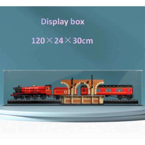 Applicable LEGO 76405 Hogwarts Express Collector's Edition Train acrylic display figurine storage box (Only boxes for sale)