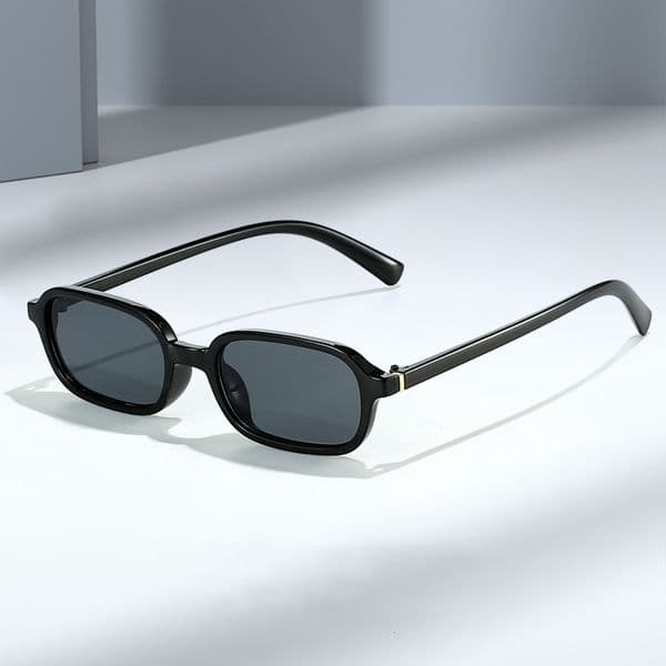 High Quality Cool Square New Fashion Small Frame European and American Style Personality Sunglasses Unisex Versatile Non-Prescription Glasses