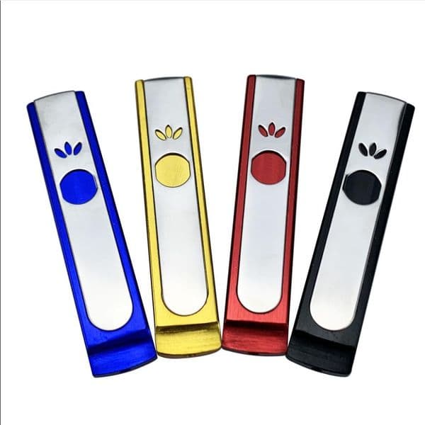 Smoking Pipes New metal pipe creative three-layer dry burner portable metal pipe