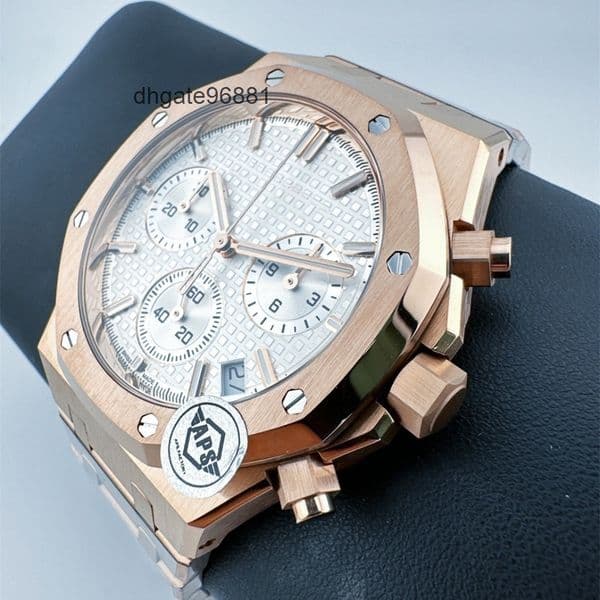 Top quality royals oak watch mens watch 26420 super clone watches 4401 mechanical movement designer watch sapphire glass 904L steel 43mm 41mm with box S0X0