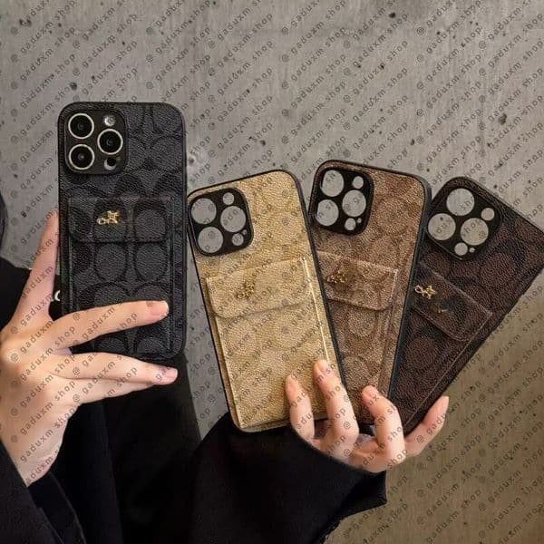 2026 Apple iPhone 17 16 Pro Max 15 14 Pro Fashion Creative Wallet Card Bag Design Phone Protection Case PU Leather High Quality Luxury Portable Card Slot Phone Case
