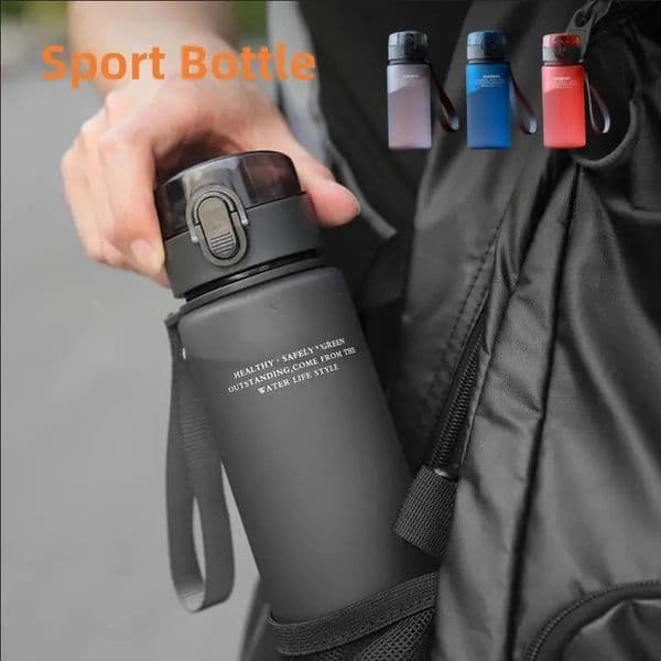 BPA Free Leak Proof Sports Water Bottle High Quality Tour Hiking Portable My Favorite Drink Bottles 400ml 260429