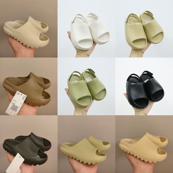Athletic & Kids EVA Foam Slippers Baby Boys Girls Designer Antiskid Sneakers Kid Tainers Slides Toddlers Infants Childrens Desert Bone Resin Sandals