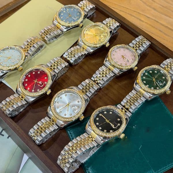 fashion men watches 41mm quartz Rhinestone diamond men watch Designer wristwatches Stainless Steel band for Wristwatches Christmas Valentines Day Gift