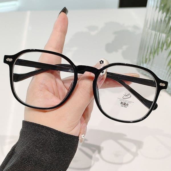 High Quality Fashionable large-frame reading for young women, anti-blue light, anti-fatigue, new style, enhances complexion, ultra-light,