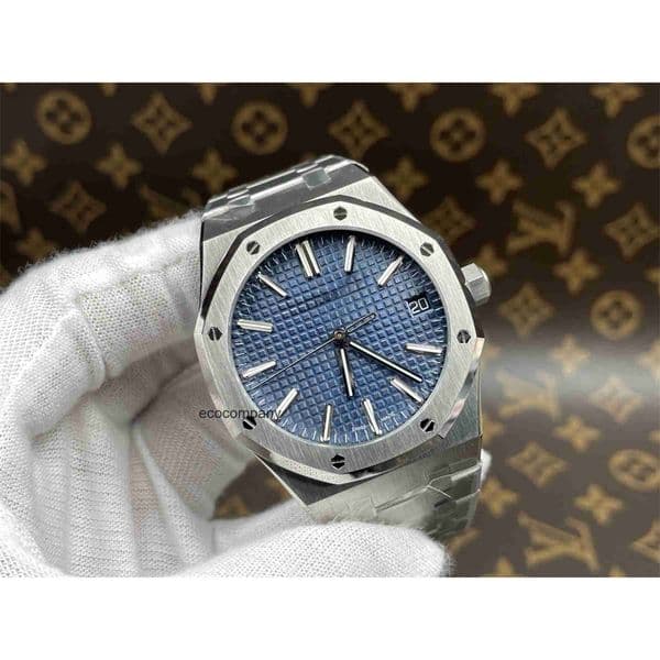 Top quality royals oak watch mens watch 15500 15510 super clone watches 4302 mechanical movement sapphire glass 904L steel 41mm with box UJWF