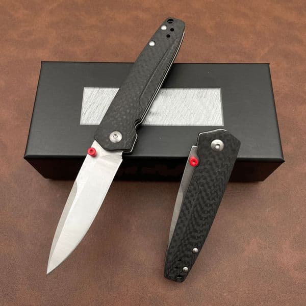 BM KNIVES485 Valet Carbon folding knife Fiber Folding Knife Outdoor Camping Hunting Pocket EDC Tool KNIVES 2026