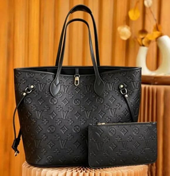 2pcs High qualitys Women bags Luxurys Designer Composite Bags Lady Clutch Bag Shoulder Tote Female Purse Wallet Handbag MM size louisities vuittontote Bag Backpack