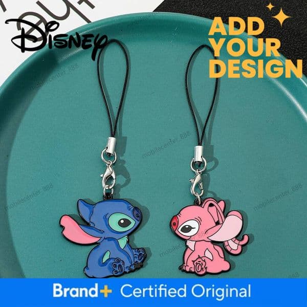 Designer Disney Disney Lilo & Stitch Keychain, Cartoon Animation Figure, Couple For Backpack, Jewelry Accessories, Gifts Luxury