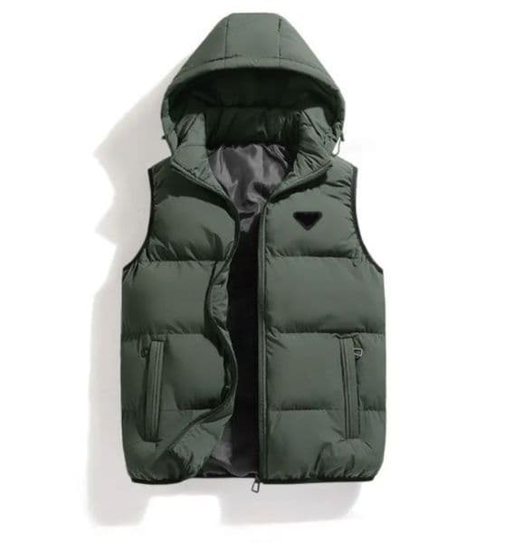 Mens Vests Winter Jackets hoodie parkas coats tank fashion men womens Sleeveless Sweatshirt Hooded coat Streetwear Couples Waistcoat