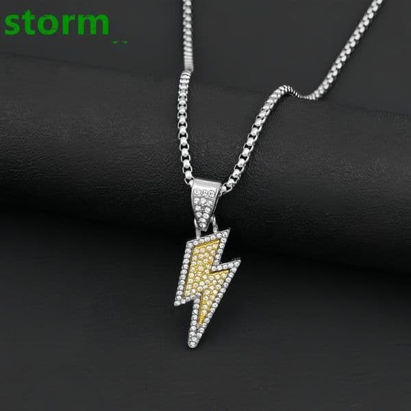 Hot Sale Luxury Hip Hop Pendant Chain with Moissanite Iced Out Stones Unisex Fashion Jewelry Accessory Competitive Price