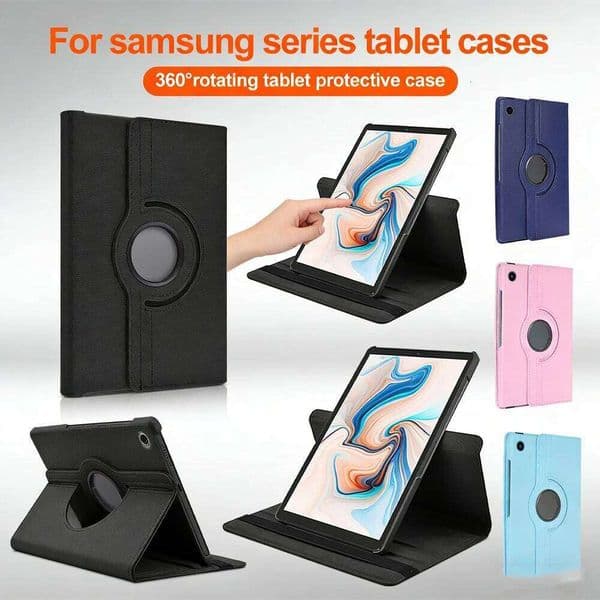 Case For Galaxy A9+ A11+ Plus 11 inch S8 Tablet for Tab A9 A11 8.7" Rotating Leather Cover 26Y0504