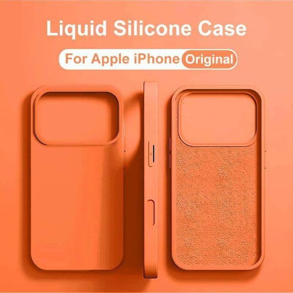 Max Case Liquid Silicone Phone Cases For iPhone 11 12 13 14 15 16 Pro 17 Air Plus Soft Cover 26L0504