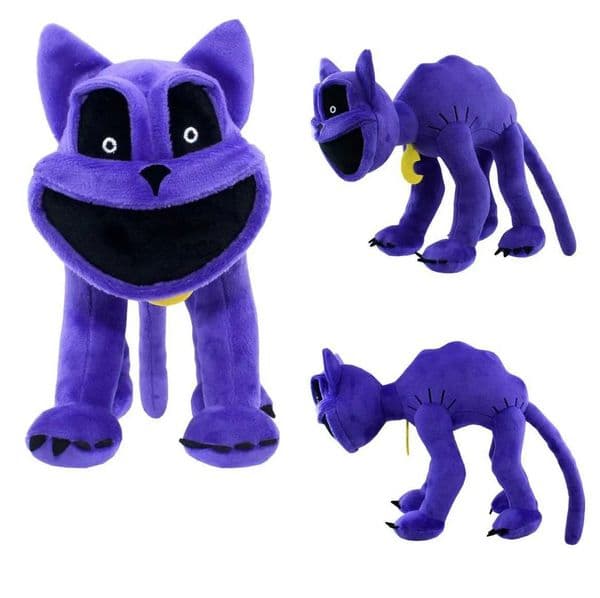 Game And Toy Game And Toy Stuffed Plush Animals Kawaii Catnap Smiling Small Movie Animal Green Big Stuff Animal Mouth stuff animal Cat Nap Peluches Childrens Gi