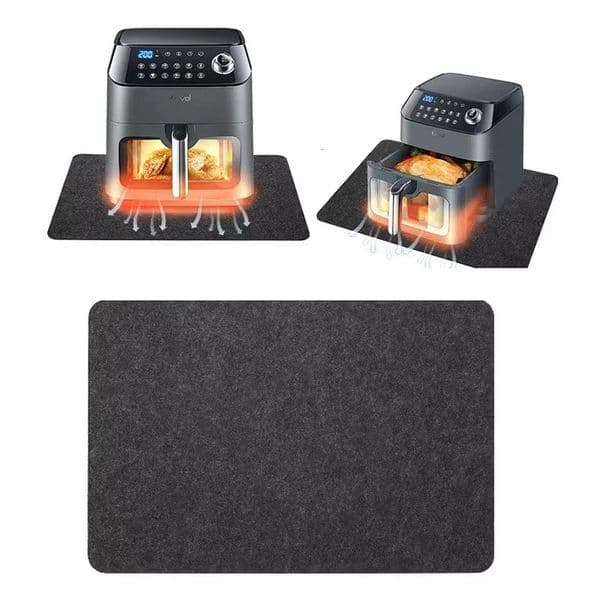 Air Fryer Coffee Maker Heat Resistant Pad Counter Mat Countertop Protector Nonslip Appliance Moving Kitchen Accessories 260429