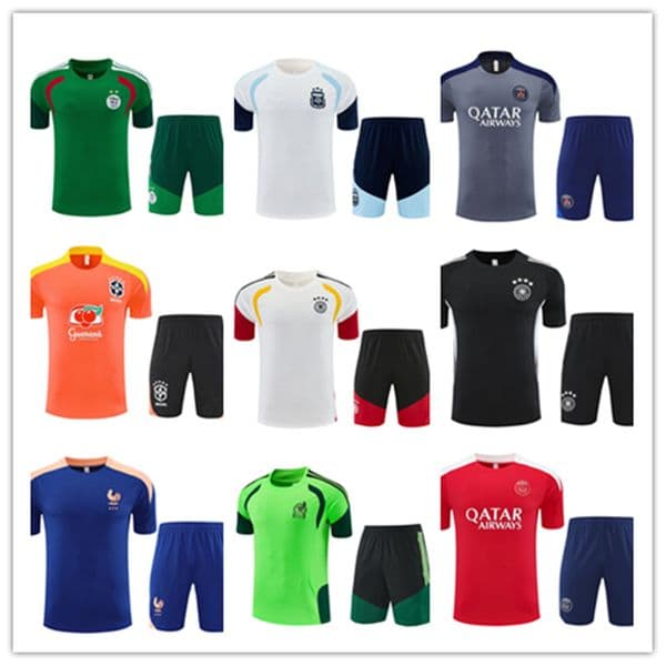 26 27Football tracksuit training men soccer tracksuits for Youth Adults Season Football professional training set, adult and children's universal jersey