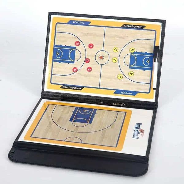 Magnetic Basketball Tactical Board Folding Tactical Basketball Coach Board Portable Competition Game Training Magnet Clipboard X260504