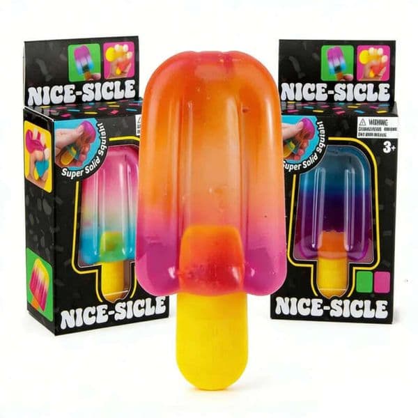 Needoh cube cube Cross-border new product on needoh fuzz ball nice cube Amazon: Needoh Nice Cream Cone gradient ice cream stress-relief squeeze toy