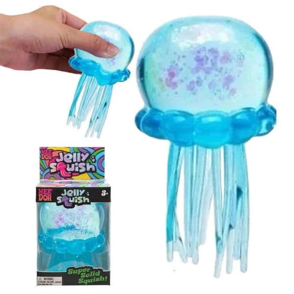 Needoh cute cube Beach water play outdoor parent-child interaction product, squeeze toy, needoh fuzz ball nice cube realistic stress-relief octopus 5e6