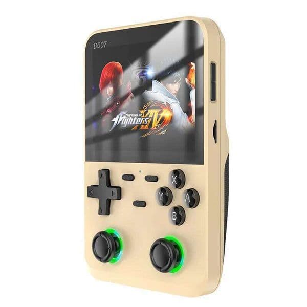 D007 Plus/ X6 3.5 Inch IPS Screen Handheld Players Dual Joystick 10000+ Retro Devices Portable Game Consoles S260504