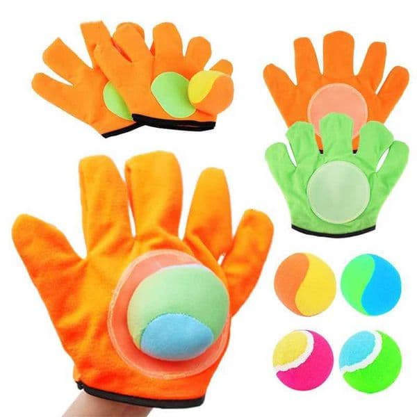 Children Sucker Sticky Ball Outdoor Sports Baseball Catch Practice Parent-child Interactive Game Interest Training Holiday Gift X260504