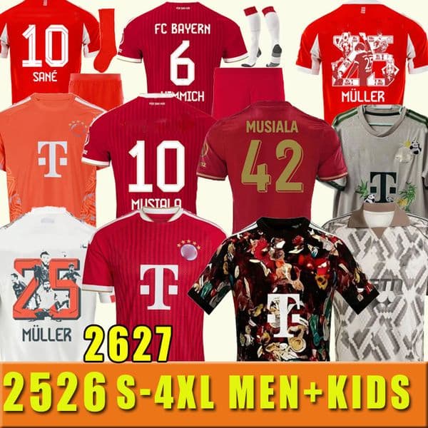 2026 2027 S-4XL KANE OLISE Soccer Jerseys 125-Year Anniversary Oktoberfest jersey MUSIALA KIMMICH COMAN DAVIES 24 25 26 home football shirt maillot de foot