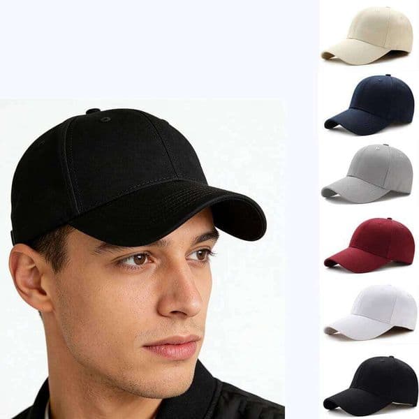 6 Color Summer Autumn Fashion Soild Men Women Baseball Cap Adhesion Hat HipHop Adjustable Cool Sunhat Casquette Gorras Present