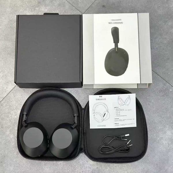Cross-border new model WH-1000XM6 ANC active noise cancellation over-ear wireless Bluetooth headphones L260505