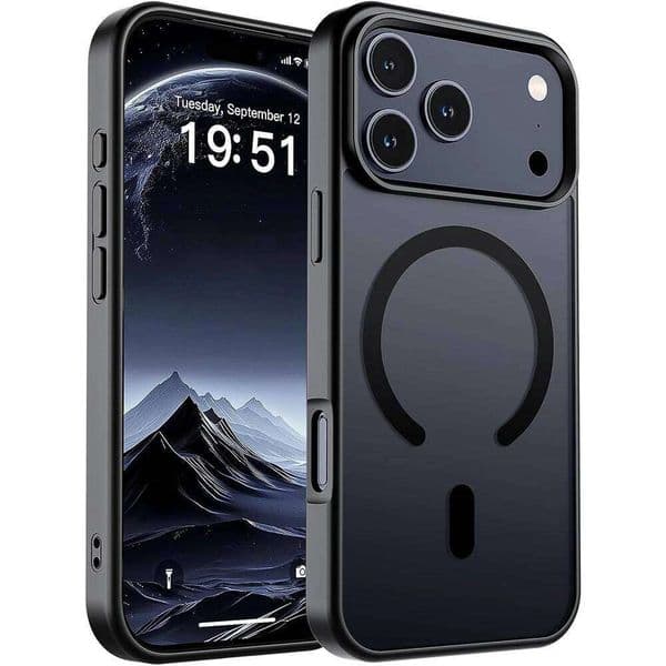 Magnetic Matte Case For iPhone 17 Pro Max Air 16E 16 E 15 Plus 14 13 Mini 12 11 Mag Safe Translucent Shockproof Phone Cover 26L0505