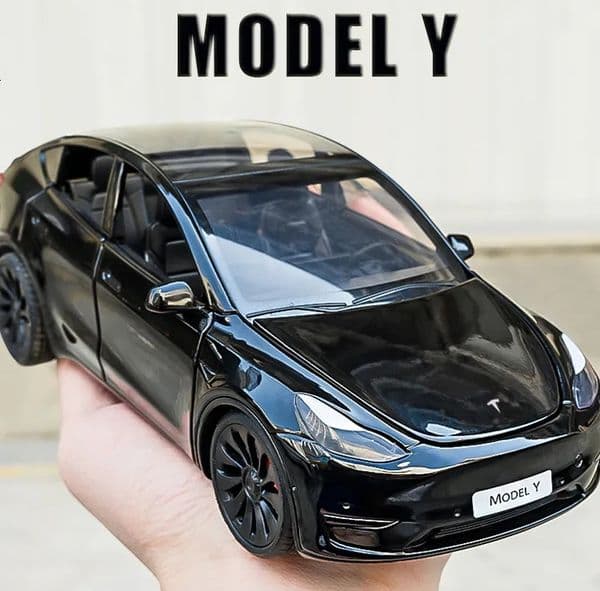 Plane Diecast Model 1 24 Energy Tesla MODEL slot car Y Mini Alloy Car Diecasts Vehicles Simulation Toy Decoration Kid Christmas Gifts Boy Car Track