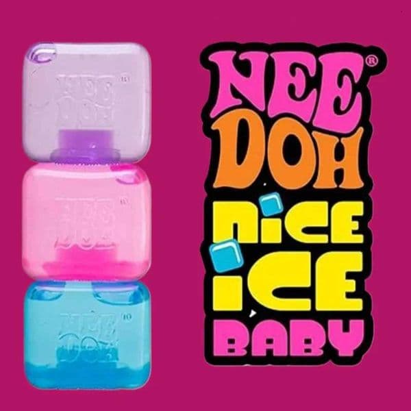 QSchylling Needoh Nice Cube Sensory Stress Relief AnxieTY Sensory Tool for Focus ADHD Calming Office Desk GadgetT260505