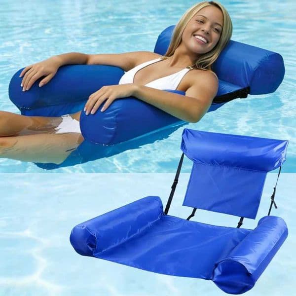 Inflatable Mattresses for Water Fun Swimming Pool Hammock Lounge Chairs Water Sports Pool Floats Beach Accessories pool toys X260504