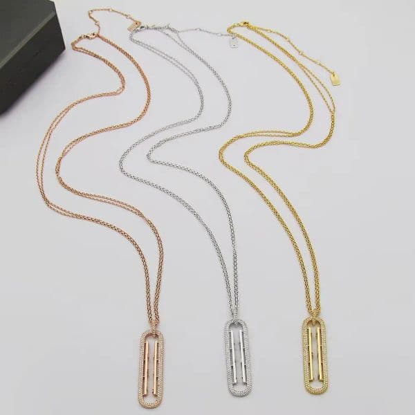Necklace Designer luxury Fashionable unique styling pendant necklace for Women men Style Zircon inlay Festival vacation gift luxury jewelrys woman gifts